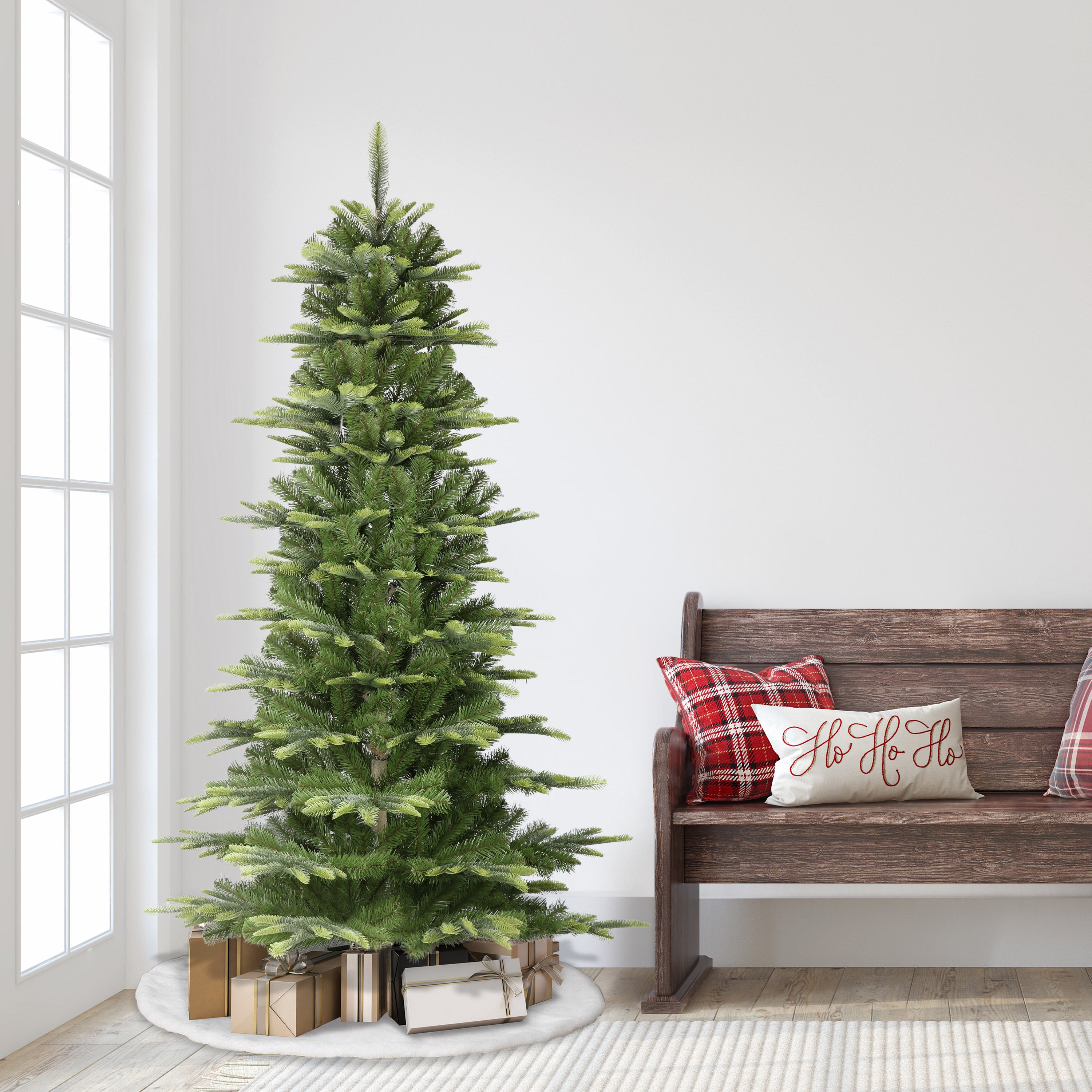 6.5ft Slim Aspen Fir Christmas Tree